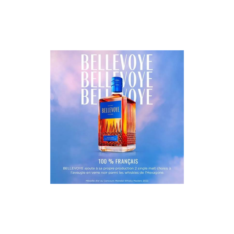 BELLEVOYE WHISKY BLEU