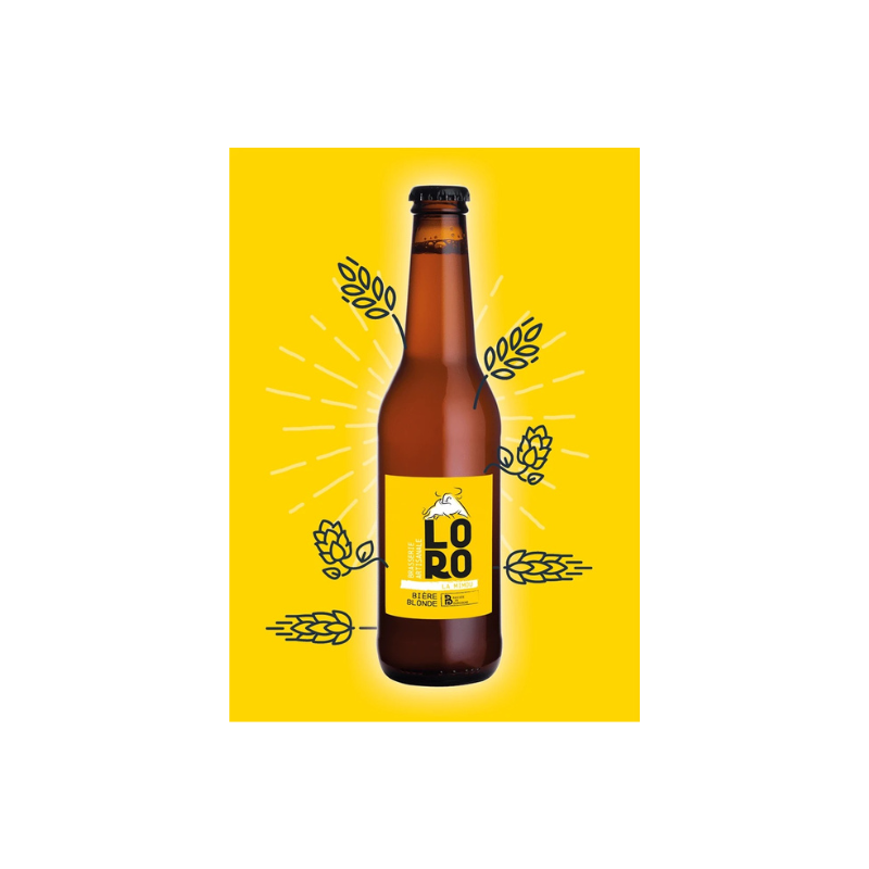 BIÈRE BLONDE LA MIMOU 33CL