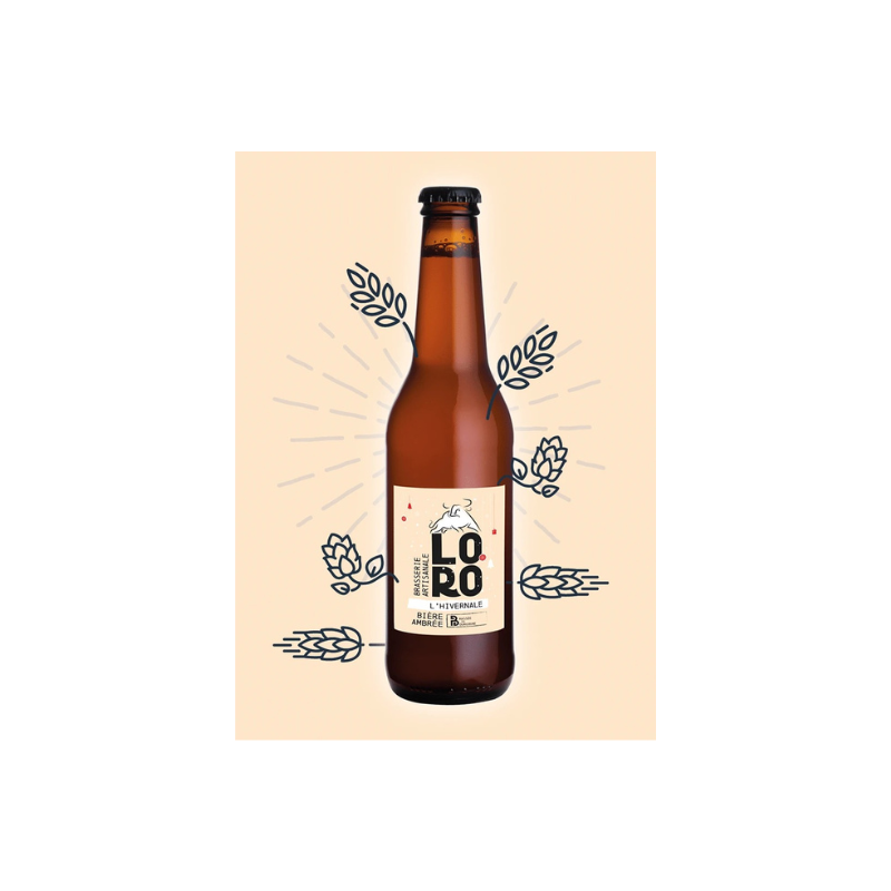 BIÈRE L'HIVERNALE 33CL ( DISPONIBLE DE MI-NOVEMBRE/FÉVRIER )